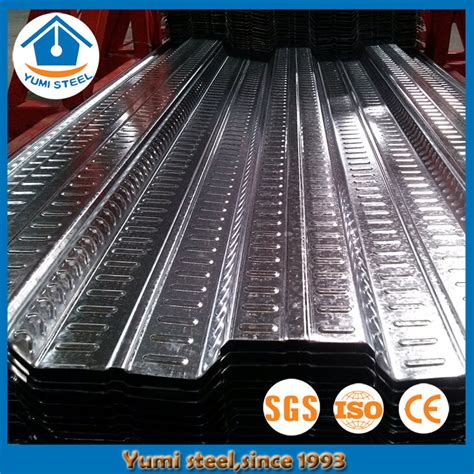 corrugated steel decking for concrete